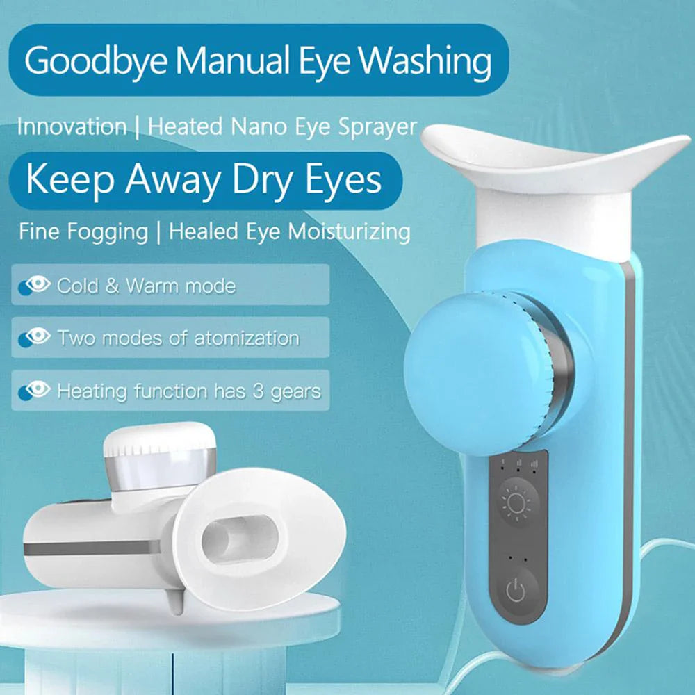 Electric Eye Nano Sprayer — Hot Compress & Moisturizing Instrument for Eye SPA & Fatigue Relief