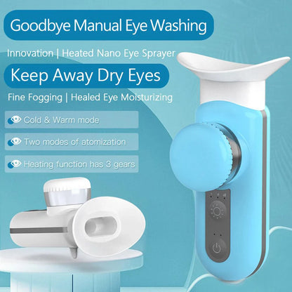 Electric Eye Nano Sprayer — Hot Compress & Moisturizing Instrument for Eye SPA & Fatigue Relief