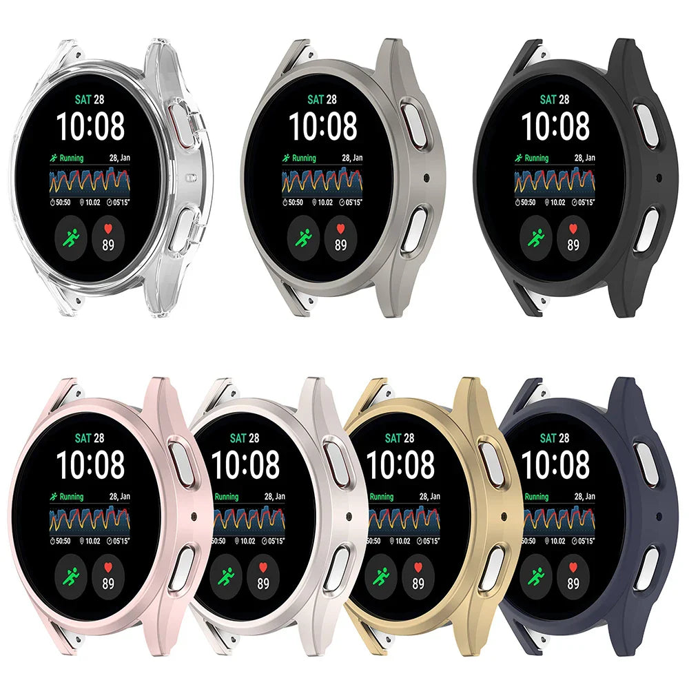 Samsung Galaxy Watch 7 Protective Case Cover – Shockproof Bumper Shell for 40mm/44mm Smartwatch Accessories Protector