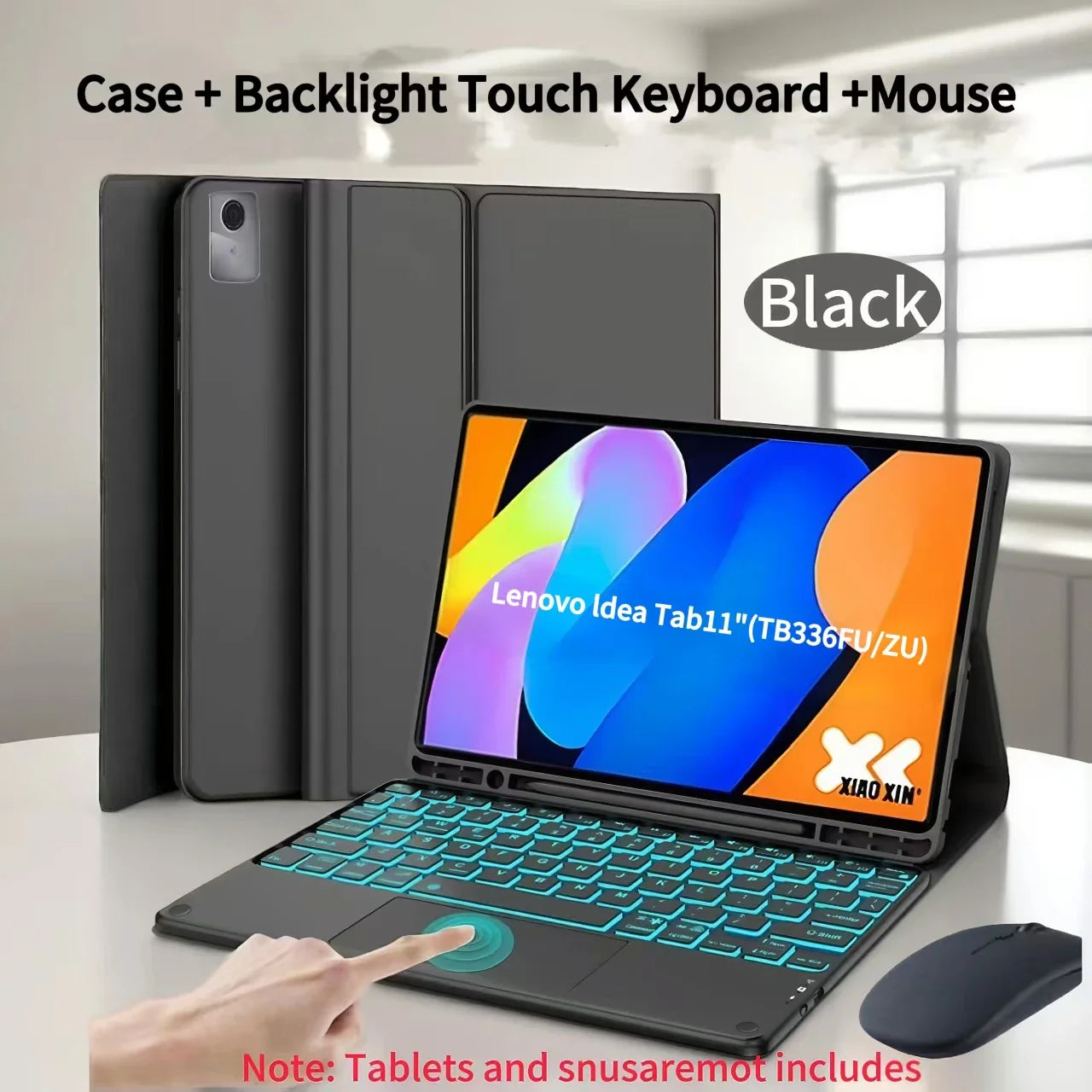 Lenovo Idea Tab 11" TB336FU/ZU Case with Wireless Bluetooth Removable Keyboard Cover