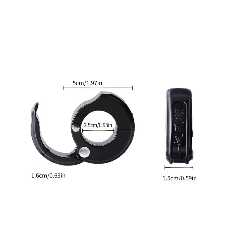 Aluminum Helmet & Bag Hook — Multi-Function Motorcycle Hanger, Replaceable & Easy to Install