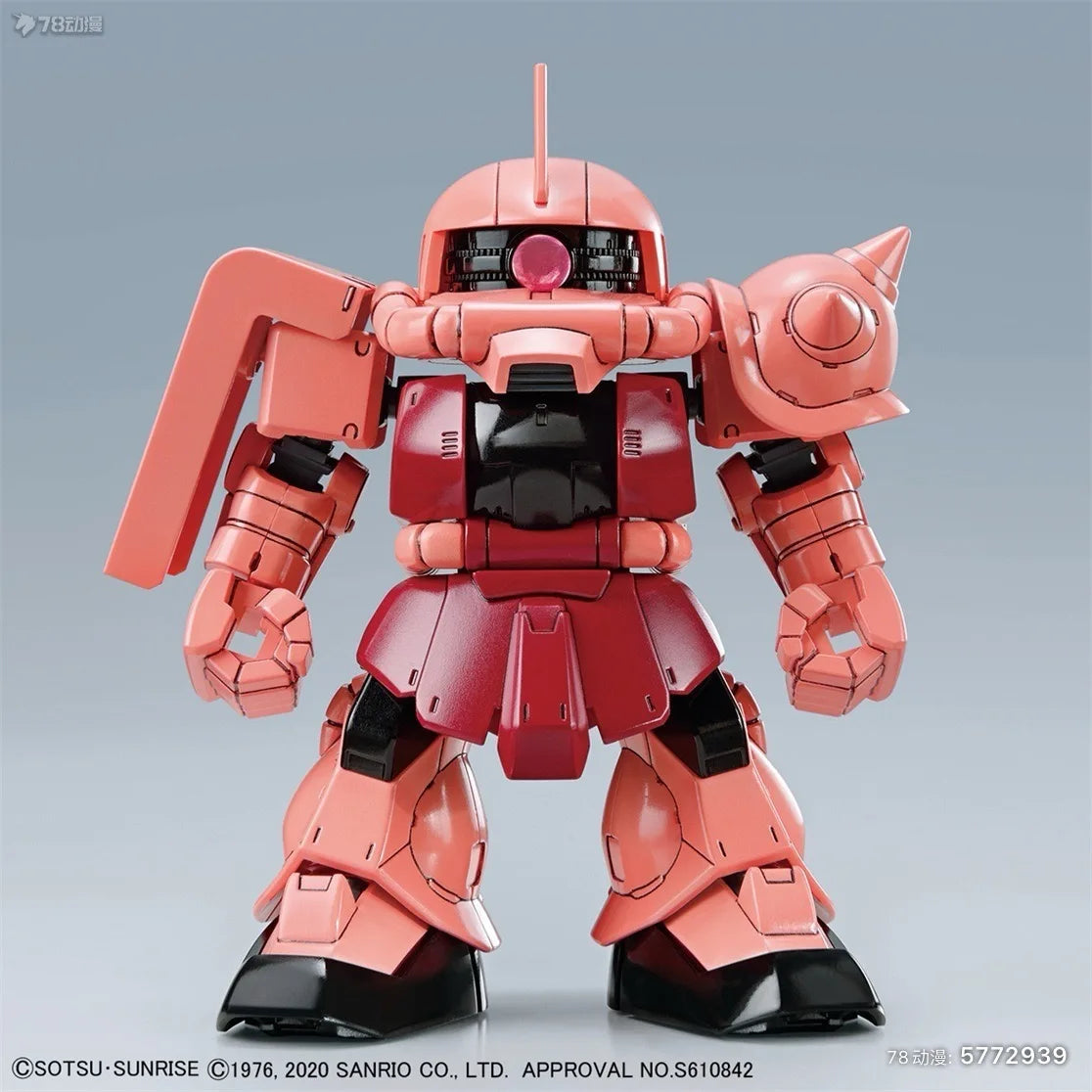 KT MS-05 Zakuii SD Anime Figure – Assembly Model Action Doll for Kids