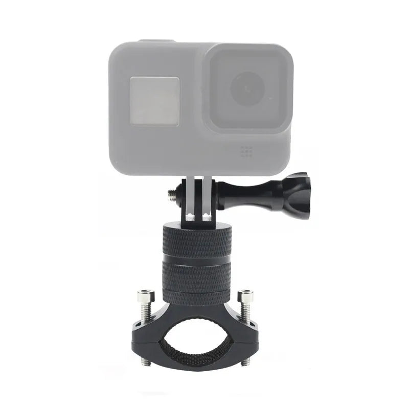 Selfie Stick Monopod Handlebar Mount – Compatible with Insta360 X4/X3/X2, GoPro 8-13 & DJI for Bicycle & Motorcycle