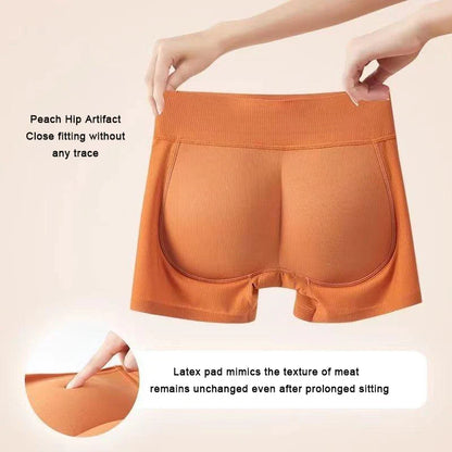 Peach Butt Natural Latex Hip Lifting Pants – Soft Fake Butt Underwear for Enhanced Curves