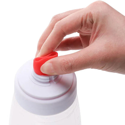Pancake Batter Dispenser Mixer with BlenderBall Wire Whisk - Squeeze Bottle Pancake Shaker Dispenser JT194 by LMETJMA