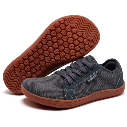 HOBIBEAR Men’s Wide Barefoot Shoes – Unisex Non-Slip Trail Running & Minimalist Walking Sneakers