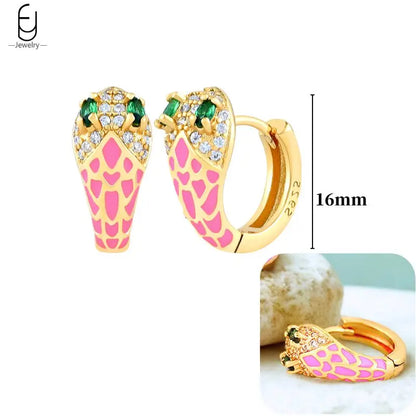 925 Sterling Silver Earrings for Women – Cute Starfish & Shrimp Pendant, Red Chili & Star Enamel Gold Fashion Jewelry