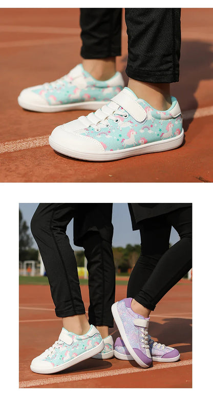 Children’s Wide Barefoot Shoes – Anti-Slip Zero-Drop Sport Sneakers for Boys & Girls