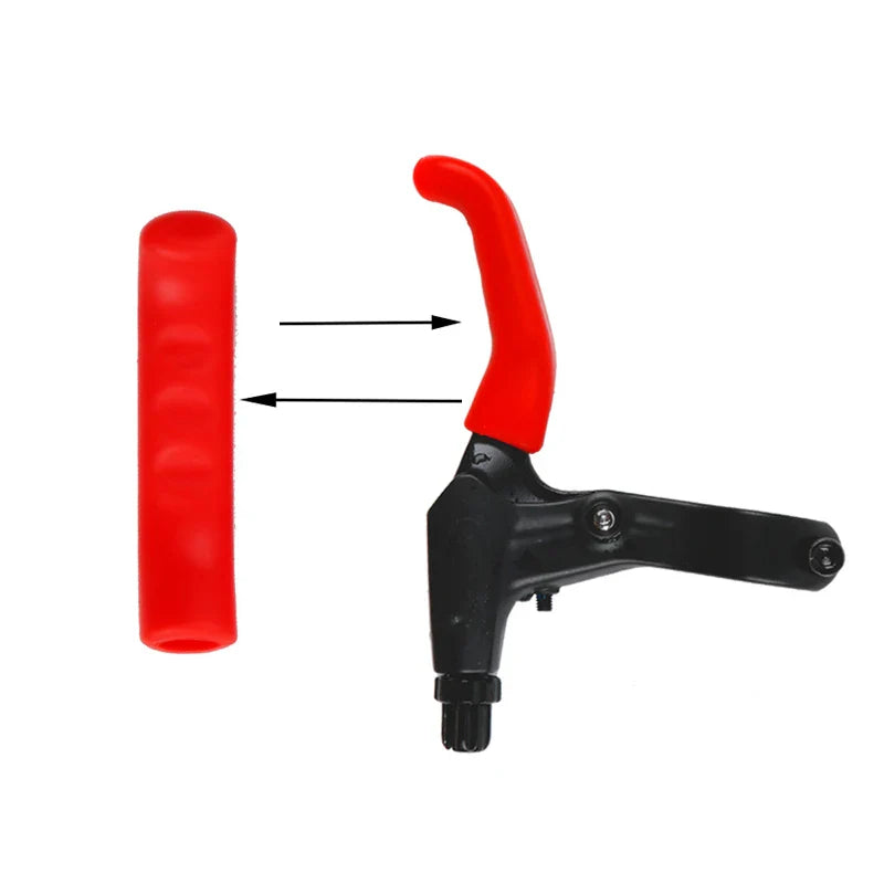 1Pair MEROCA Bike Brake Lever Covers – Silicone Grip Protectors for Bicycle Handles & Accessories