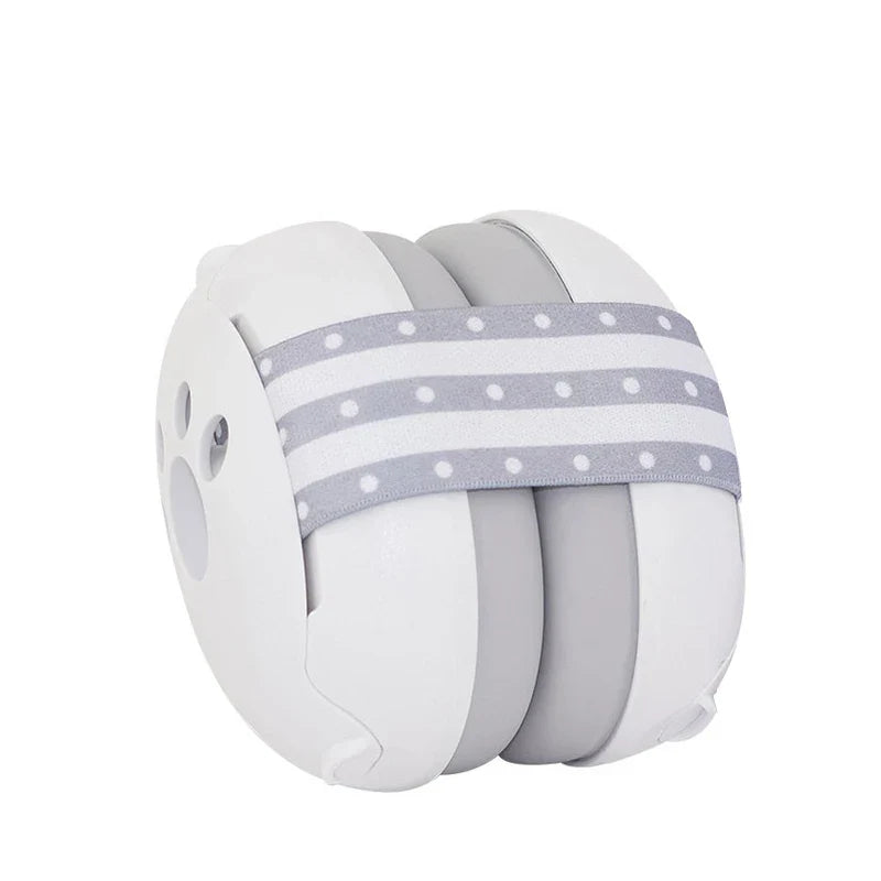 Baby Ear Protection Earmuffs – Elastic Noise Reduction Headphones for Toddlers, Protects Hearing & Improves Sleep
