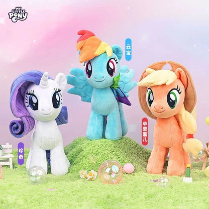 My Little Pony Plush Toys – Twilight Sparkle, Pinkie Pie, Rarity, Fluttershy, Applejack & Rainbow Dash Stuffed Dolls, Kids Xmas Gift
