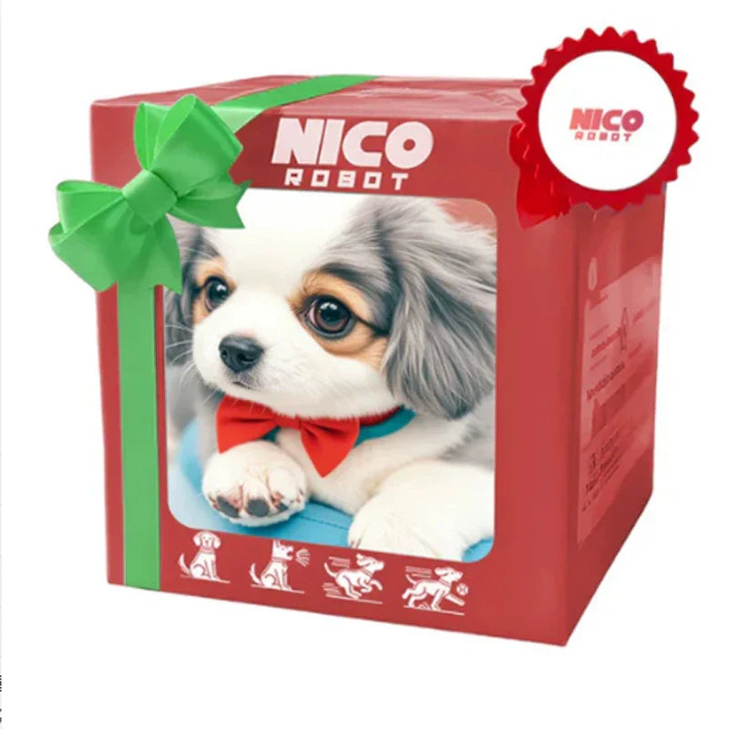 Cute Plush Robot Puppy Toy - Interactive Walking, Barking & Tail Wagging Plush for Kids (No Battery)