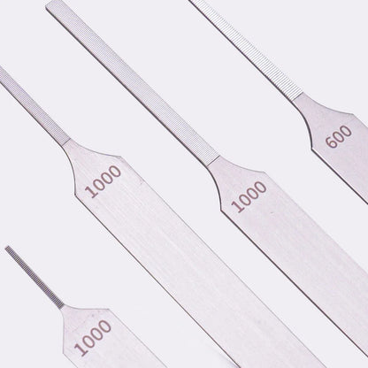 Double-Sided Model Sanding File – 1mm-3mm Narrow Nose for Deep Crevices and Small Model Parts