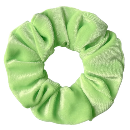 Vintage Velvet Hair Scrunchies for Women & Girls – Solid Color Ponytail Holder Elastic Hair Bands, Soft Fashion Hair Ties Accessories
