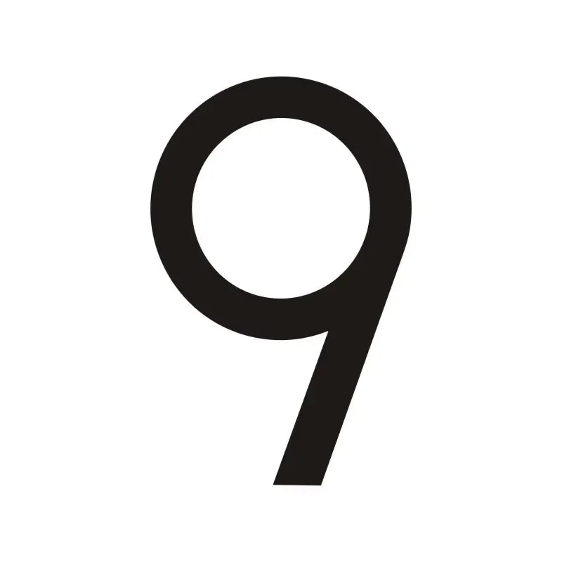 Custom LED House Numbers - Modern Stainless Steel 3D Backlit Address Sign, Waterproof Outdoor Door Plate