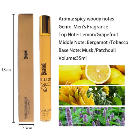 Original 80/35ml Women’s Luxury Eau De Parfum — Long-Lasting One Million Cologne Fragrance Body Spray