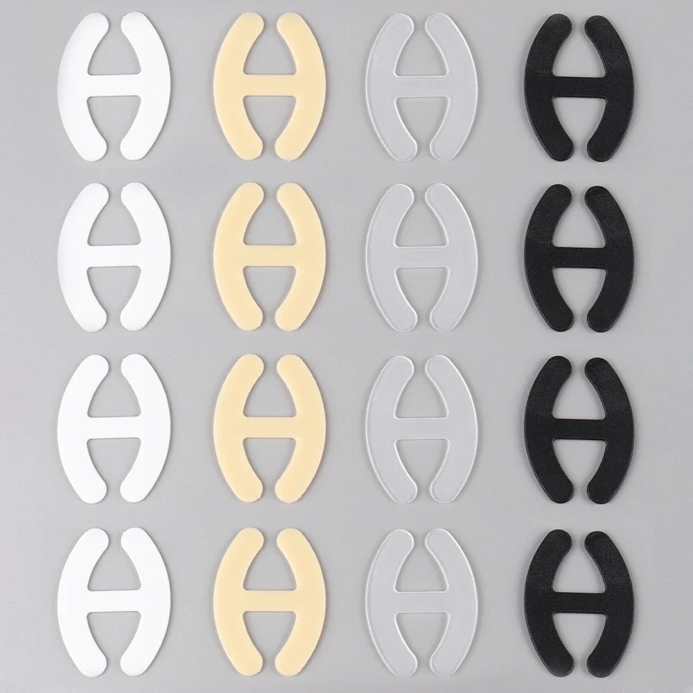 4-Color H-Shaped Anti-Slip Bra Strap Buckles – Cross Strap Underwear Accessories