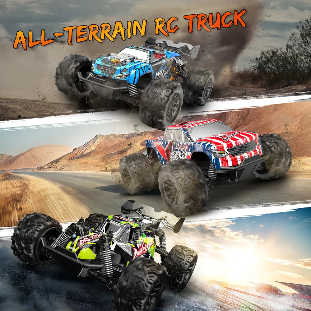 1:20 Off-Road RC Monster Truck — 2.4G High-Speed Remote Control Car | Climbing & Drift Toy for Kids