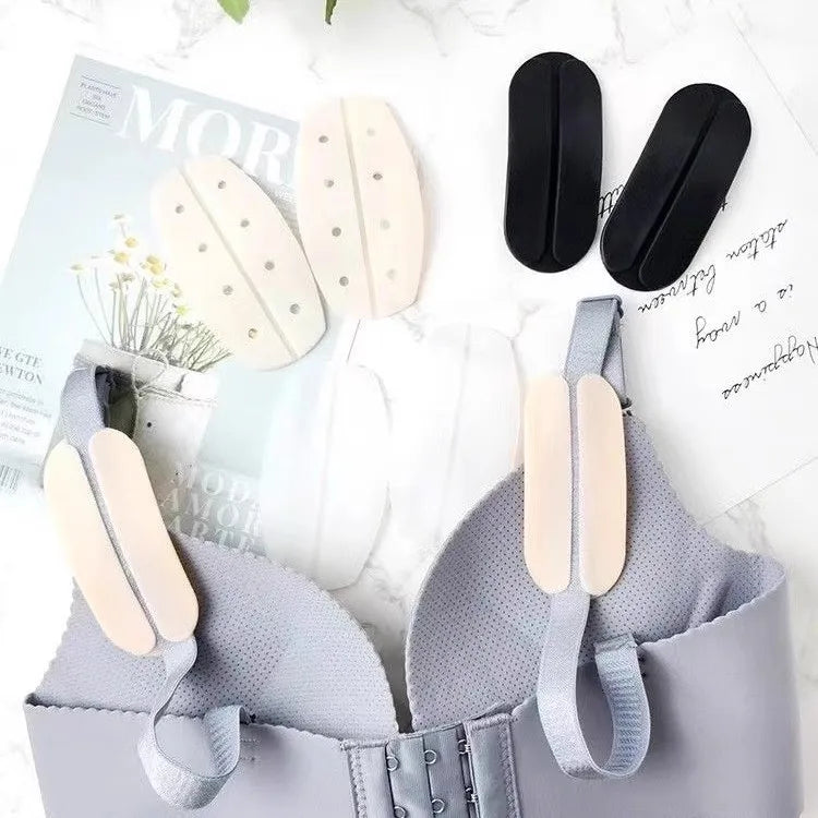 2/6PCS Silicone Anti-Slip Bra Strap Pads – Soft Shoulder Cushions for Women Pain Relief