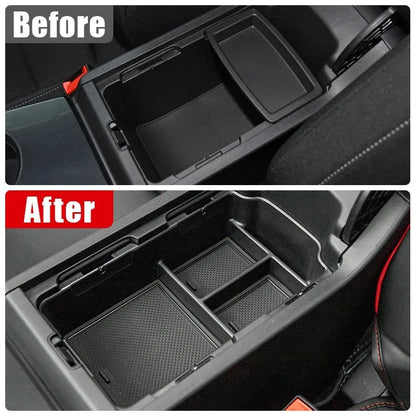 Upgraded ABS Plastic Car Center Console Armrest Storage Box for Honda Civic 11th Gen 2021–2023 Interior Accessories Organizer
