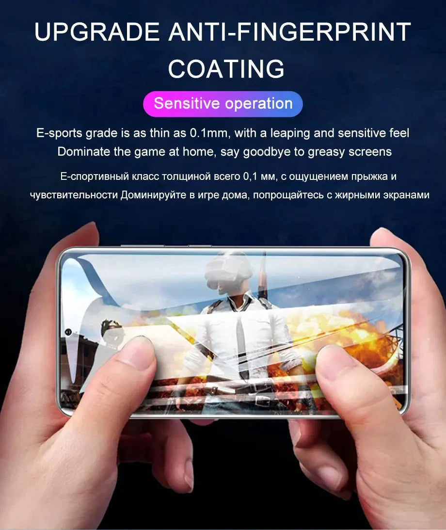 4Pcs Hydrogel Screen Protector for Samsung Galaxy S23/S22/S21/S20/S10/Ultra/Plus/FE/A14/A23/A34/A54