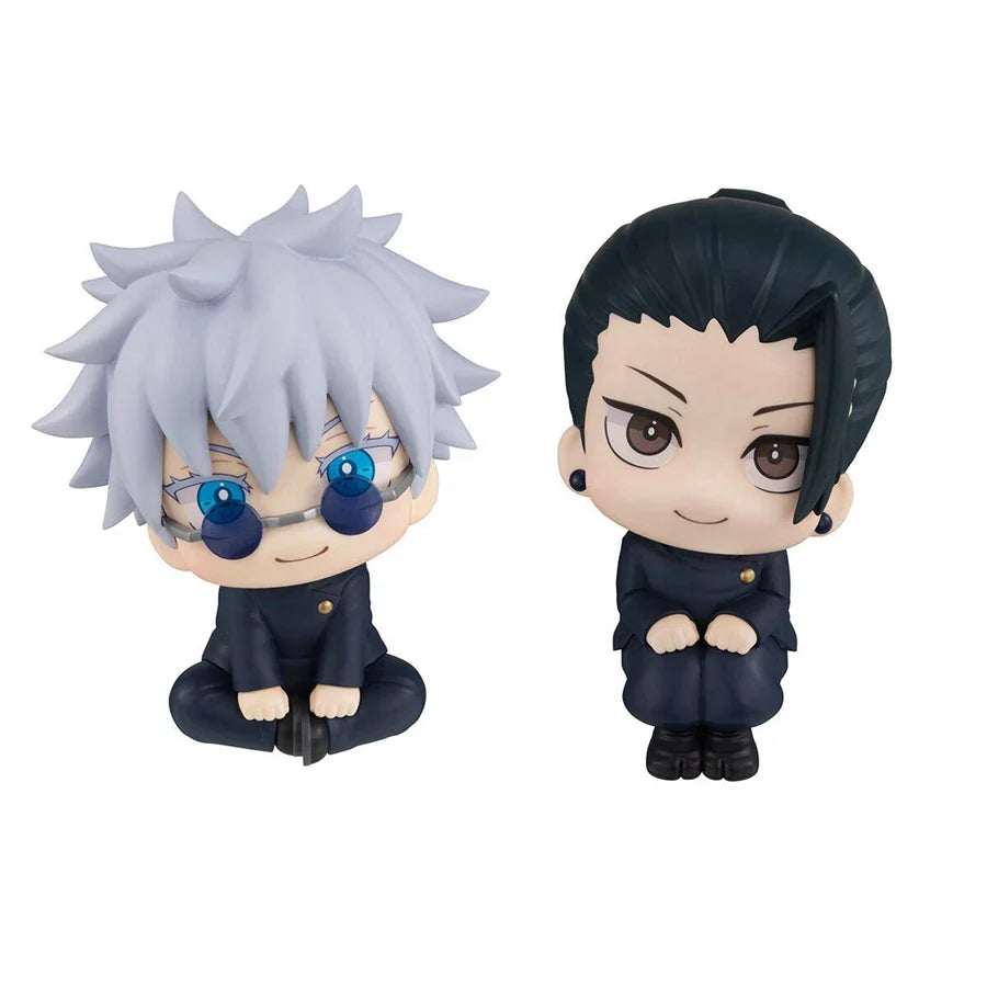 10cm Jujutsu Kaisen Q-Version Anime Figures — Satoru Gojo, Geto Suguru, Fushiguro Toji & Okkotsu Yuta Action Collectibles