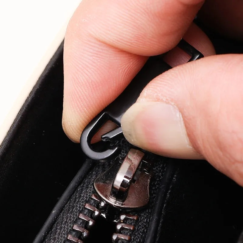 10/1PCS Universal Metal Zipper Pull Replacement — Instant Repair Kit for Luggage, Purses & Clothing Sliders