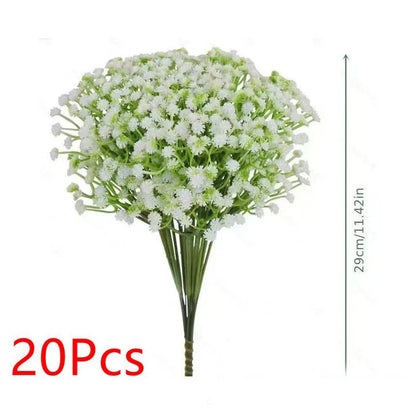 5PCS White Artificial Calla Lily Flowers – Silk Tulip Bouquet for Wedding, Home Decor & DIY Crafts