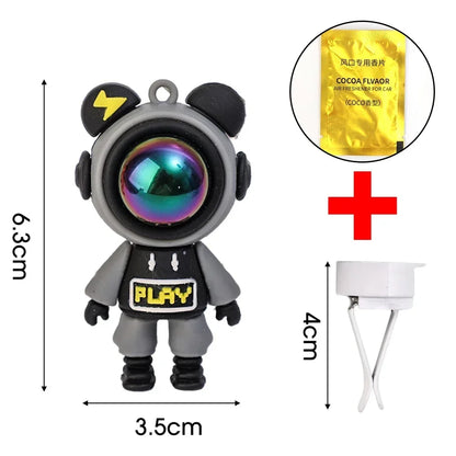 Cartoon Astronaut Car Air Outlet Perfume Clip – Aromatherapy Air Freshener for Car Interior