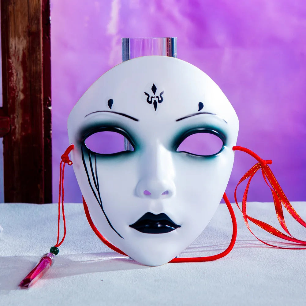 Journey to the West Spider Spirit Cosplay Mask — Anime Roleplay Masquerade Mask for Halloween & Party Decorations