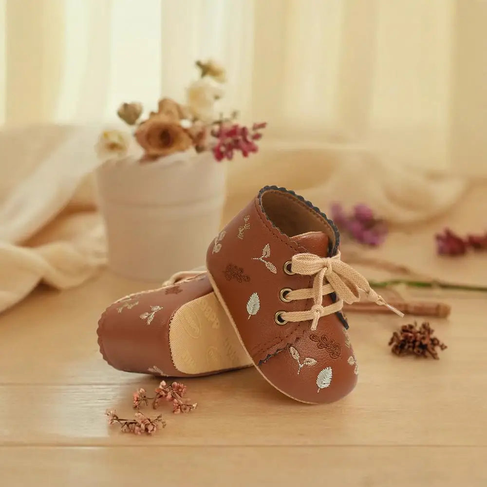 Infant Baby Sandals – Summer Newborn Crib Shoes, Flat First Walkers for Boys & Girls, Wedding Dress Shoes
