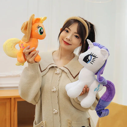 My Little Pony Rainbow Dash & Applejack 28cm Plush Toy – Soft Stuffed Animal Gift