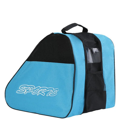 Portable Roller Skates Bag – Large Capacity Breathable Storage for Kids’ Inline & Ice Skates