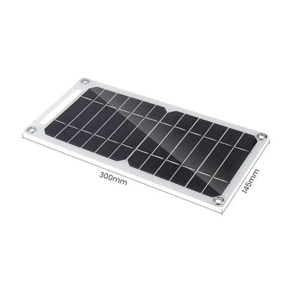 Solar Panel 1-14PCS – USB Waterproof Outdoor Charging Panel for Hiking, Camping & Mobile Phone Battery Bank