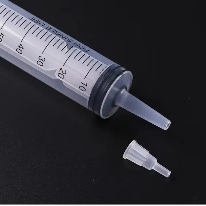 20–550ml Large Capacity Syringe - Durable Oil Extractor & Glue Dispensing Tool for Laboratory Use