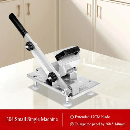 Portable Adjustable Beef & Vegetable Slicer – Household Meat and Frozen Food Cutting Tool
