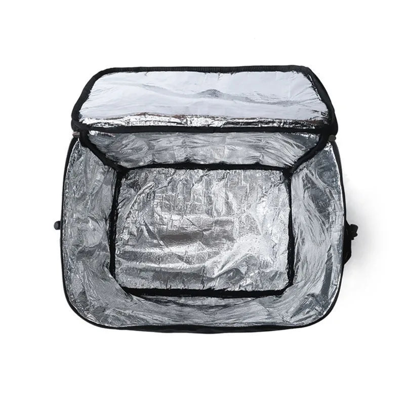 35L Extra Large Thermal Food Cooler Bag — Insulated Backpack for Food Delivery, Fresh-Keeping & Refrigerator Transport