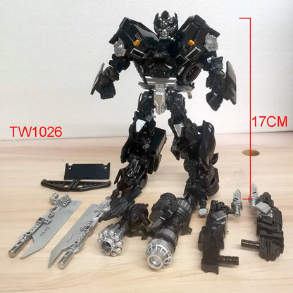 Baiwei Shockwave Transformation Toys – Sentinel Prime TW1024, Ironhide TW1026 & Bumblebee TW1025 Robot Figures TW1028/TW1030