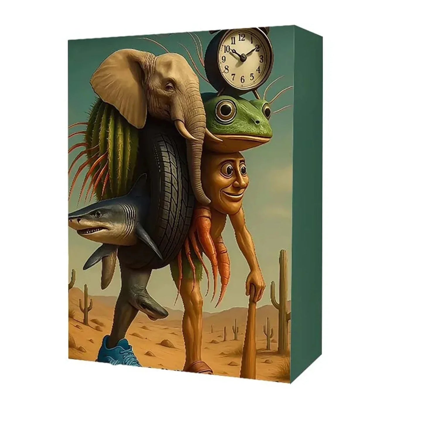 Italian Brainrot Christmas Advent Calendar – Exclusive 24-Piece TungTung Sahur Figure Countdown Gift