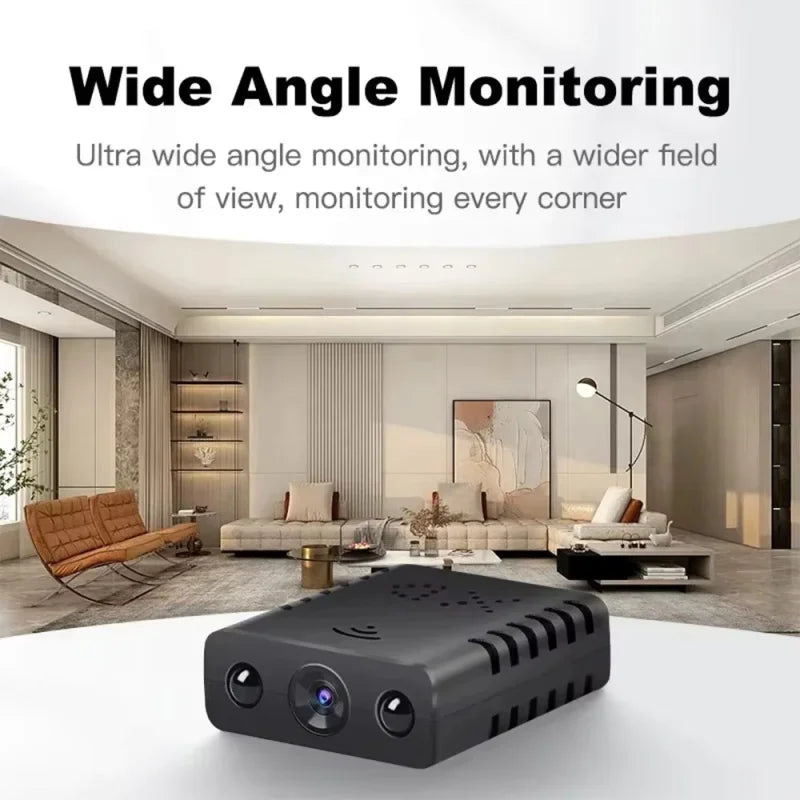 XD 1080P WiFi Mini Camera - Smart Wireless IP Security Camera with Night Vision Remote Video Recording