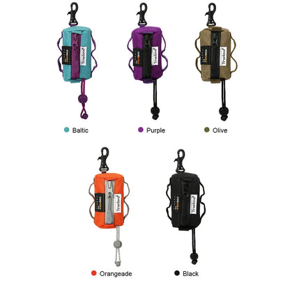 Truelove Pet Dog Poop Bag Holder – Adjustable Dispenser with Carabiner for All Leashes TLB2012