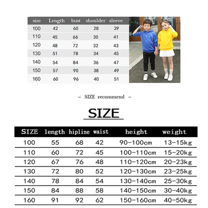 Children’s KPop Demon Hunters Hoodie & Pants Set – Autumn & Winter Casual Outerwear for Boys & Girls, Ages 3-12 Gift