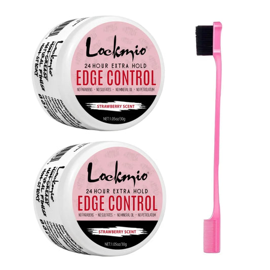 Edge Control Gel for Women & Kids – 30g Long-Lasting Anti-Frizz Hair Wax, Strong Hold Smoothing Styling Pomade for Natural Finish
