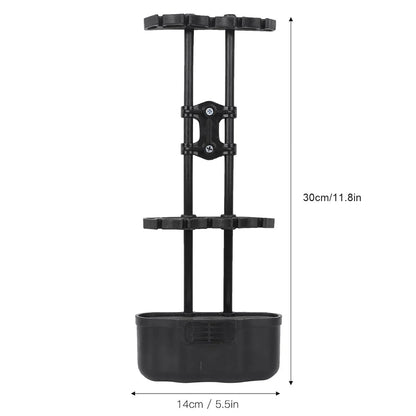 Portable 5-Arrow Quiver – Buckle-Type Bow Holder Box for Outdoor Archery Equipment