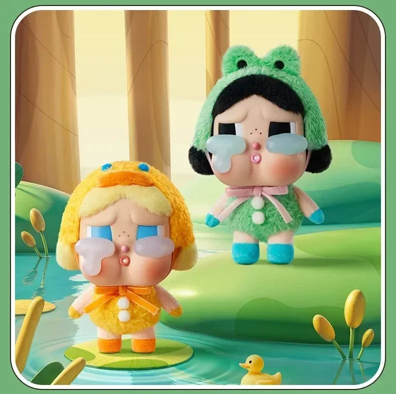Crybaby Crying Again Series Vinyl Doll — Mystery Blind Box Figure, Cute Animal Pendant Keychain Toy Gift