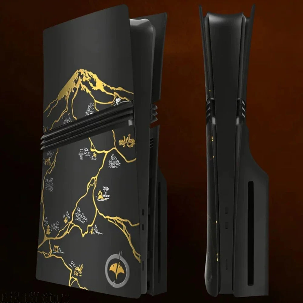 PS5 Replacement Side Panels ABS Faceplate Shell – Compatible with PS5, PS5 Slim & PS5 Pro Disc Console Accessories