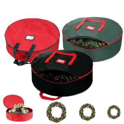 Christmas Tree Storage Bag – Heavy Duty Oxford Fabric Waterproof Dustproof Zippered Container