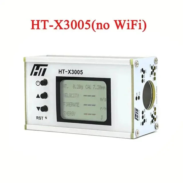 Shooting Speed Meter – Ball Velocity, Energy Measurement, Bullet Speed Tester with Backlight LCD Chronograph