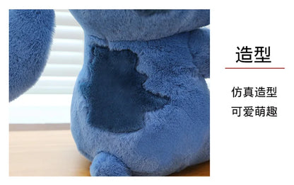 Disney Stitch Plush Doll - Lilo and Stitch Cute Duck Version, Kawaii Stuffed Toy for Christmas and Birthday Gifts