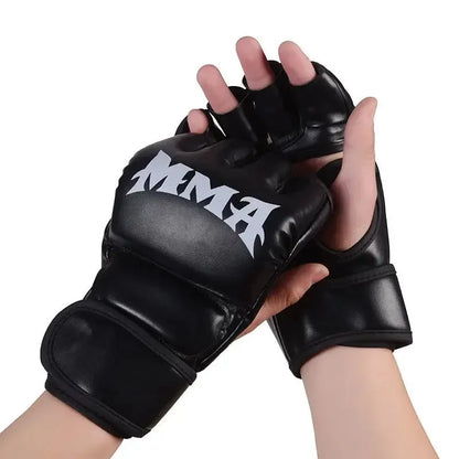 2024 Adult Professional Boxing Gloves - Combat Sandbag Training, Sanda, Muay Thai, MMA, Kickboxing Half Finger Gloves